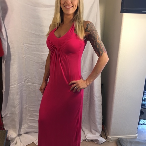 Pink Maxi Dress - Picture 2 of 8